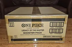 One Piece TCG OP-12 Legacy of the Master Booster Box Case FACTORY SEALED - Image 4