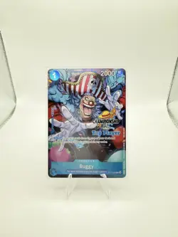 2025 ONE PIECE CHAMPIONSHIP 25-26 TOP PLAYER PACK #003 BUGGY NM - Image 1
