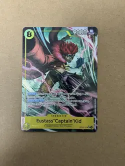 One Piece Royal Blood OP10-112 Eustass "Captain" Kid Alt Art SR NM English - Image 1
