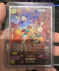 O-Nami (SP Alt Art) OP06-101 ENGLISH ONE PIECE Card - Image 1