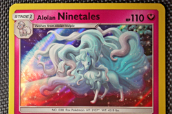 2019 ALOLAN NINETALES 111/181 HOLO TEAM UP Pokemon TCG Trading Card Game - Image 3