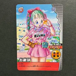 S6813 Bulma HOLO Dragon Ball Bakuretsu Impact Carddass Card YM19 - Image 1