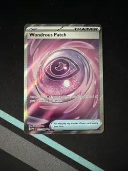 Pokemon Perfect Order Wondrous Patch Full Art 117/088 Trainer Card - Image 1