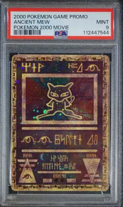 Pokemon Ancient Mew 2000 PSA 9 MINT Game Movie Promo Pokemon Card - Image 1