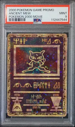 Pokemon Ancient Mew 2000 PSA 9 MINT Game Movie Promo Pokemon Card - Image 3