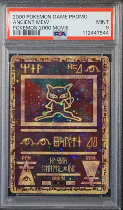 Pokemon Ancient Mew 2000 PSA 9 MINT Game Movie Promo Pokemon Card - Image 4