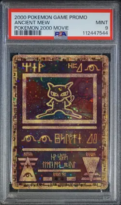 Pokemon Ancient Mew 2000 PSA 9 MINT Game Movie Promo Pokemon Card - Image 5