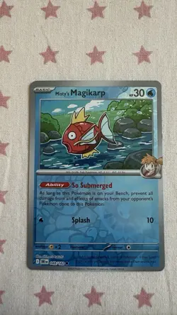 Misty's Magikarp 048/182 Destined Rivals Reverse Holo Pokemon TCG Card - Image 1