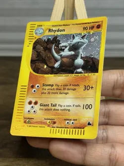 Rhydon Holo H27/H32 2003 Skyridge Pokemon Card - LP - Image 5