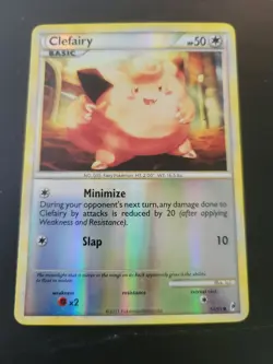 Pokemon Card 2011 Call of Legends - Clefairy 54/95 Reverse Holo - Image 1