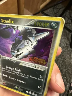 Dark Steelix 10/109 🖤 EX Team Rocket Returns Pokemon Card Reverse Holo STAMPED - Image 2