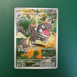 Pokemon TCG Tyrunt Pokemon Center Exclusive Black Star Promo + Bonus Promo - Image 1