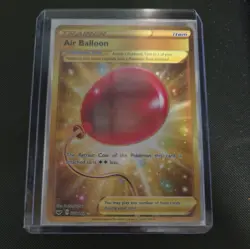Air Balloon 213/202 Gold Secret Rare 2020 Sword Shield Base Set Pokemon Card NM - Image 1