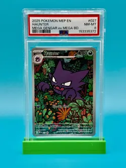 PSA 8 - 2025 Pokemon MEP Haunter Battle Deck Promo #027 - Image 1