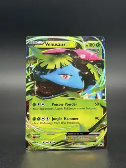 Venusaur EX XY Black Star Promo XY28 Holo Pokemon TCG English *MP* - Image 1