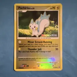 Pokemon TCG Diamond & Pearl Reverse Holo Lot Turtwig Pachirisu Lucario 2007 - Image 4