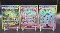 Terastal Festival Sylveon Glaceon Leafeon ex SAR Set sv8a 187 Pokemon Card JP NM - Image 2