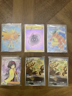 12 Card Lot Of Pokemon 151 Full Arts And Energy. NM Pack Fresh - Image 3