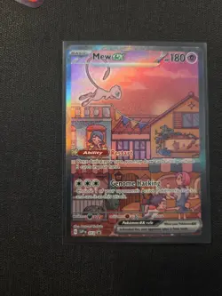Pokemon Mew EX #53 Promo Scarlet & Violet 151 - Image 1