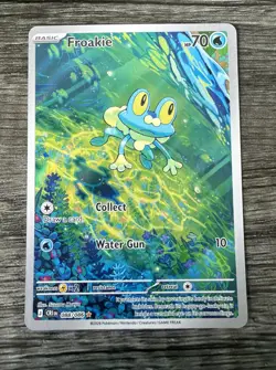 Froakie 88/86 Illustration Rare Pokemon Chaos Rising ME04 NM - Image 1