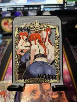 Goddess Story Metal Card Serialized Anime Waifu Anime Makima Chainsaw Man - Image 1