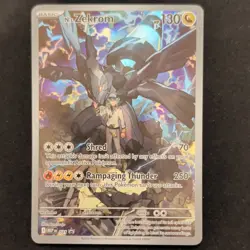 PokemonN's Zekrom Basic Full Art Holo Promo MEP 031 HP130 - Image 1
