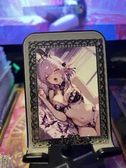 Goddess Story Metal Card Serialized Anime Waifu Castorice Random # - Image 1