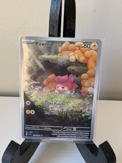 Pawmi 226/91 Pokemon TCG S&V Paldean Fates Illustration Rare Holo Near Mint - Image 1