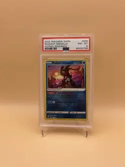 RADIANT GRENINJA 2022 POKEMON SWSH ASTRAL RADIANCE RARE 046/189 PSA 8 - Image 1