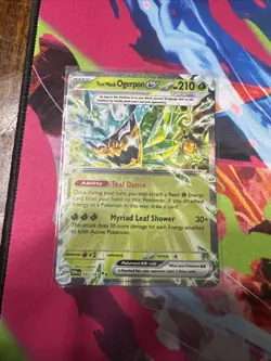 Pokemon Twilight Masquerade - #25/167 Teal Mask Ogerpon ex Double Rare Holo - Image 1