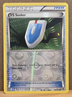 VS Seeker Phantom Forces 109/119 Uncommon Reverse Holo LP - ungraded Pokemon Car - Image 1