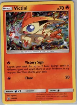 Victini - SM225 Holo Promo Sun & Moon Promo Holo NM - Image 1