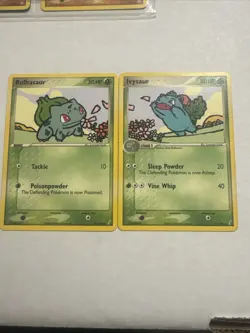 🔥🔥Pokemon Bulbasaur 45/100 and Ivysaur 34/100 | Crystal Guardians Set 🔥🔥 - Image 1