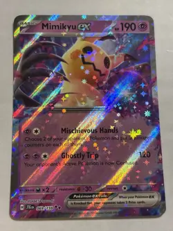 Mimikyu ex 069/159 SV09 Journey Together Holo Double Rare English Pokemon TCG - Image 1