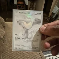 Pokemon TCG Reshiram EX 173/086 230 HP Secret Rare Full Art Holo English - Image 2