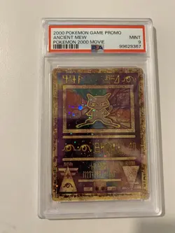 Pokemon TCG Ancient Mew Promo Holo PSA 9 - Image 1