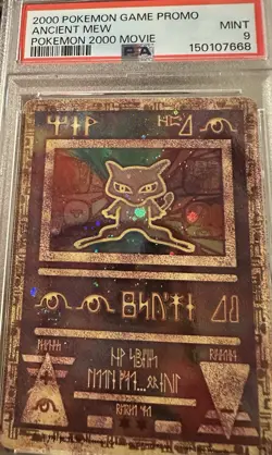 2000 POKEMON GAME MOVIE POKEMON 2000 MOVIE ANCIENT MEW PSA 9 - Image 5