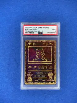 2000 POKEMON GAME MOVIE POKEMON 2000 MOVIE ANCIENT MEW PSA 9 - Image 1