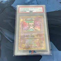 2000 POKEMON GAME MOVIE POKEMON 2000 MOVIE ANCIENT MEW PSA 9 - Image 1