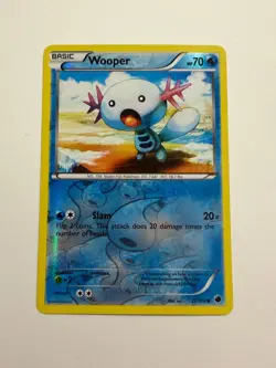 Wopper 21/116 B&W Plasma Freeze REVERSE HOLO MINT! Pokemon - Image 1