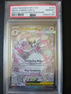Pokemon Mega Gardevoir ex 178/132 Special Illustration Rare Holo PSA 10 - Image 1