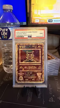 Ancient Mew Promo Pokemon the Movie 2000 PSA 9 - Image 1