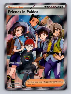 FRIENDS IN PALDEA 137/131 ULTRA RARE PRISMATIC EVOLUTIONS POKEMON NM - Image 1