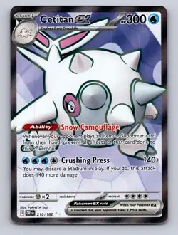 CETITAN EX 210/182 ULTRA RARE DESTINED RIVALS POKEMON NM - Image 1