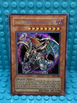Yugioh! Chaos Emperor Dragon-Envoy Of The End IOC-000 Secret Rare NM - Image 1