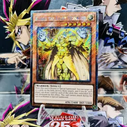 Yugioh Kuraz the Light Monarch RA04-EN133 Platinum Secret Rare 1st Ed Near Mint - Image 1