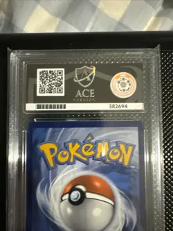 Pokemon TCG Iron Boulder EX 207/162 Temporal Forces Card Ace 10 Label - Image 4