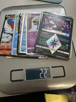 lot of 1.6 lbs Pokemon Cards Ungraded 22 Grams Of Cards Are Holo’s - Image 1