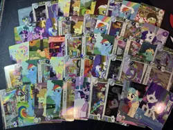50 x My Little Pony Friendship Collectible Character Kayou Cards SR R CCG TCG - Image 1