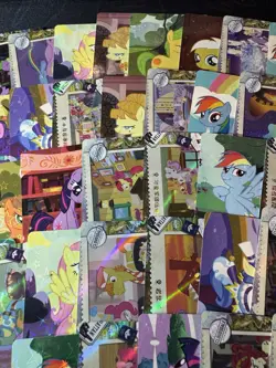 50 x My Little Pony Friendship Collectible Character Kayou Cards SR R CCG TCG - Image 3